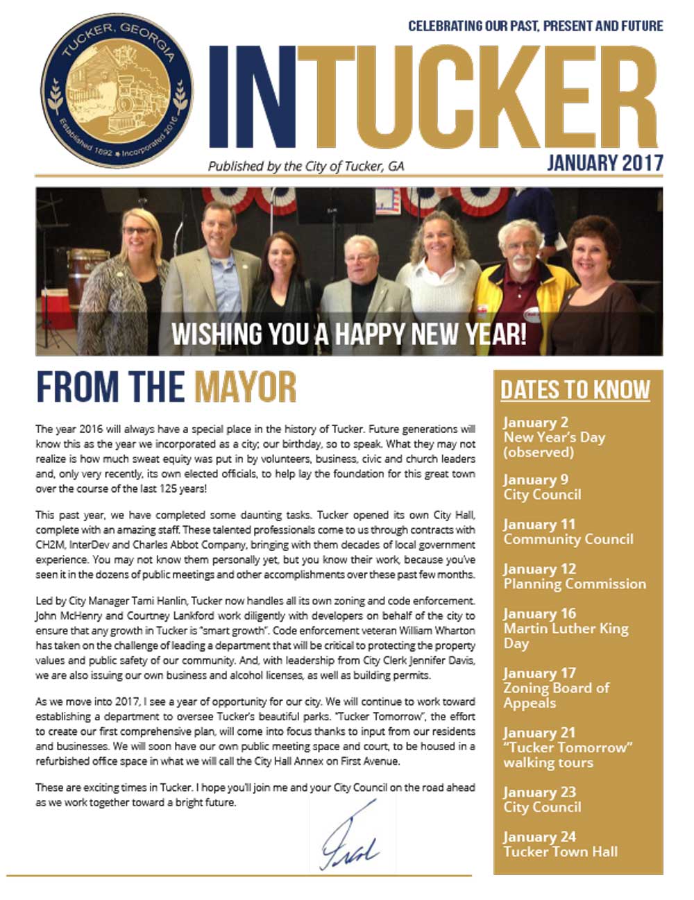 InTucker Cover of January 2017