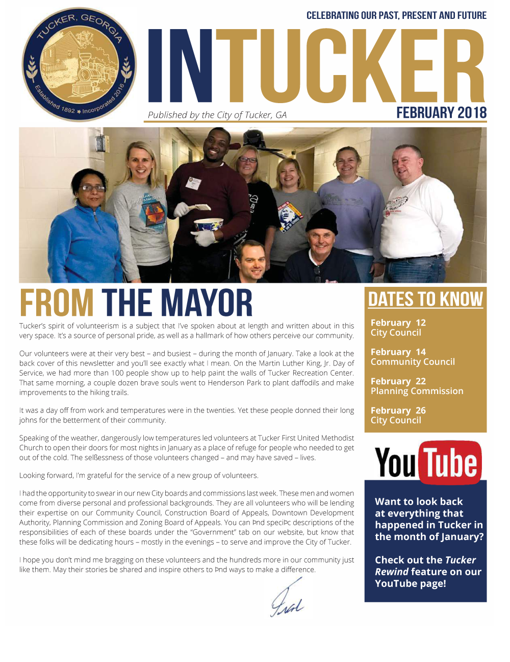 InTucker Cover of February 2018