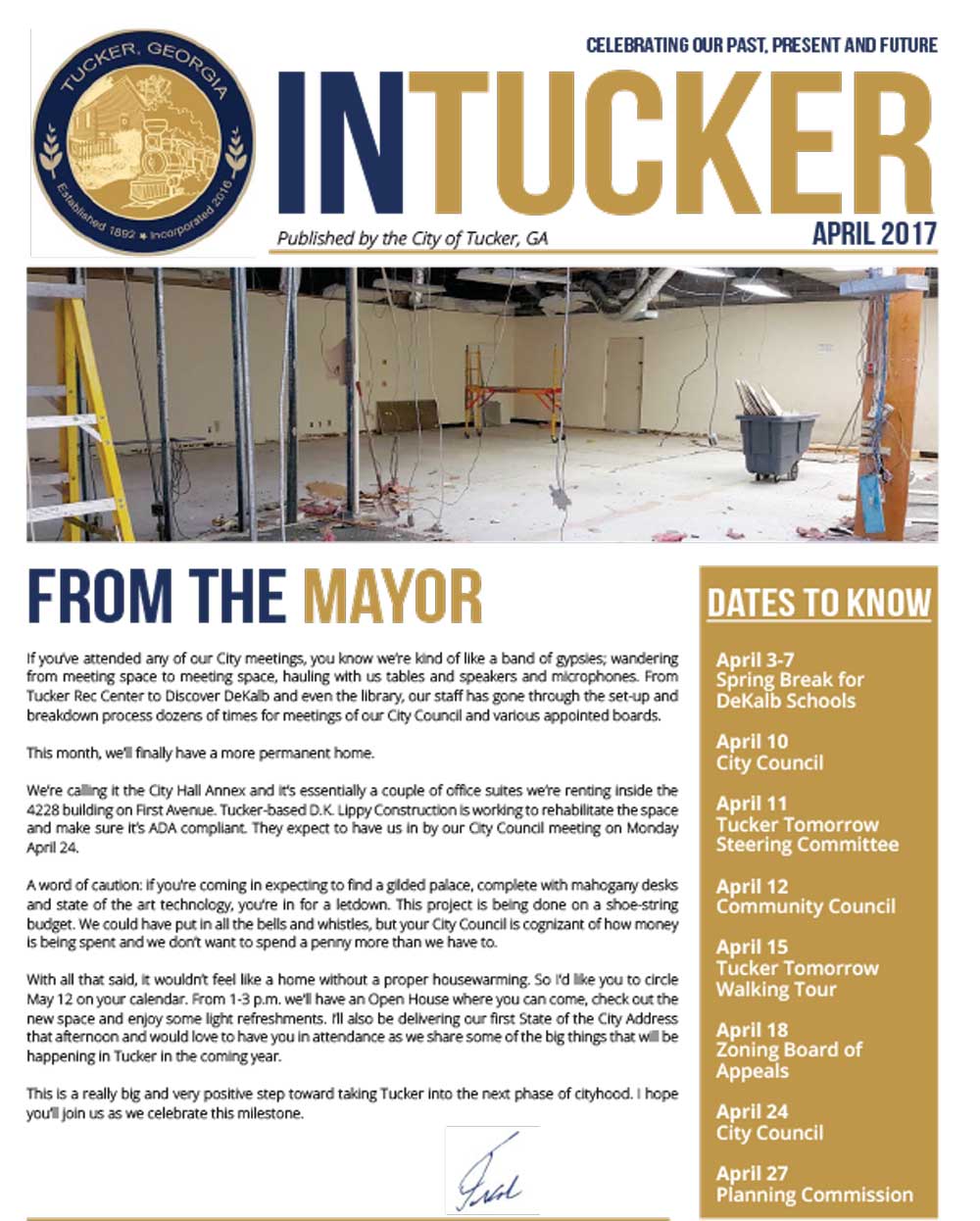 InTucker Cover of April 2017