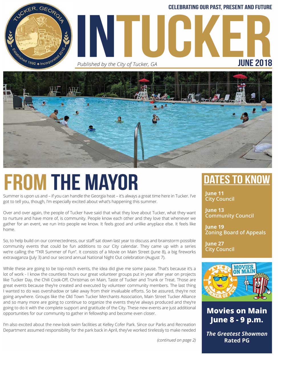 InTucker Cover of June 2018