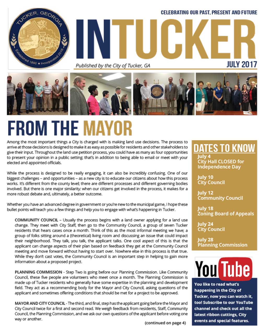 InTucker Cover of July 2017