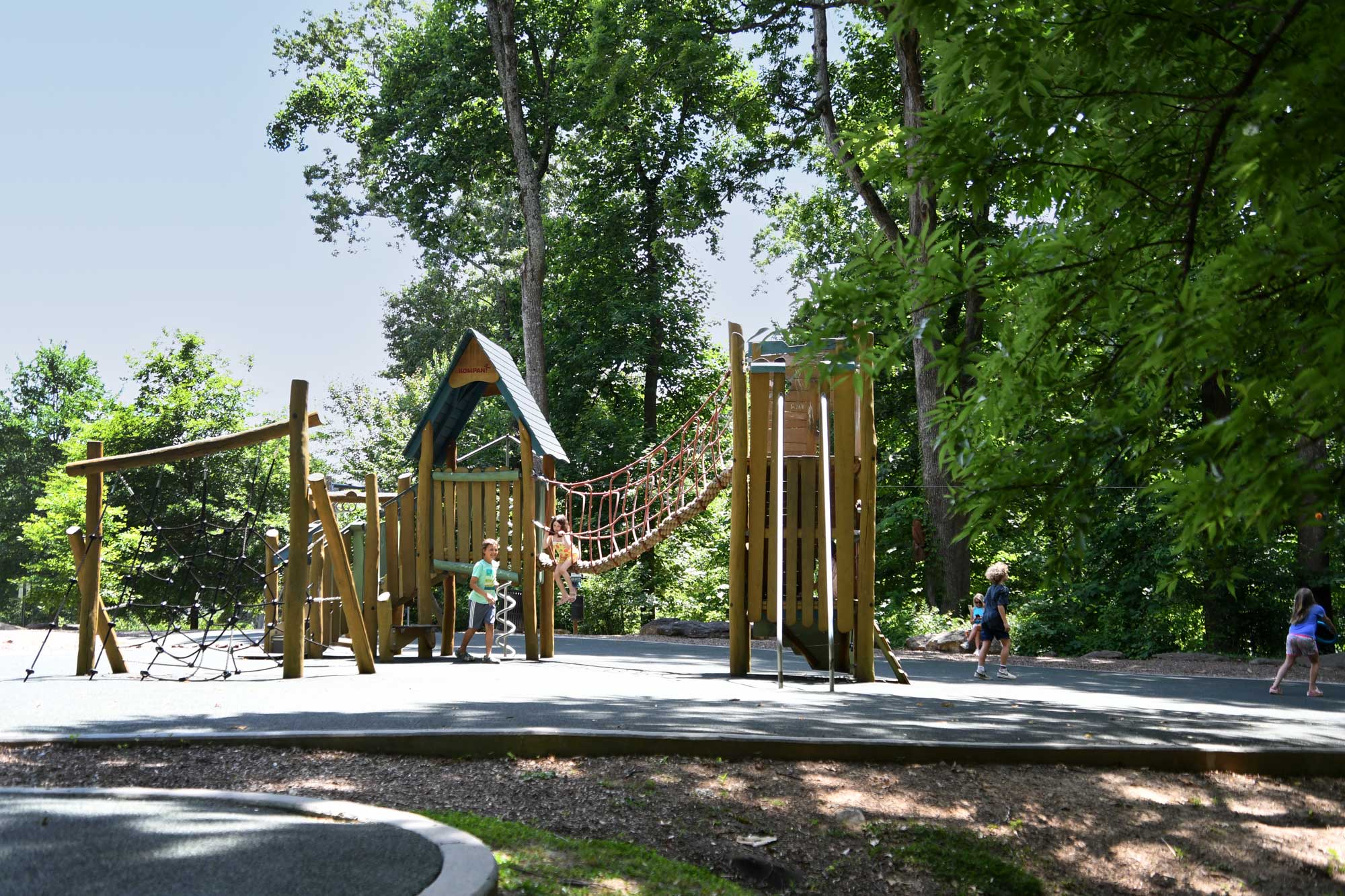 PlaYground at Community Garden entrance.