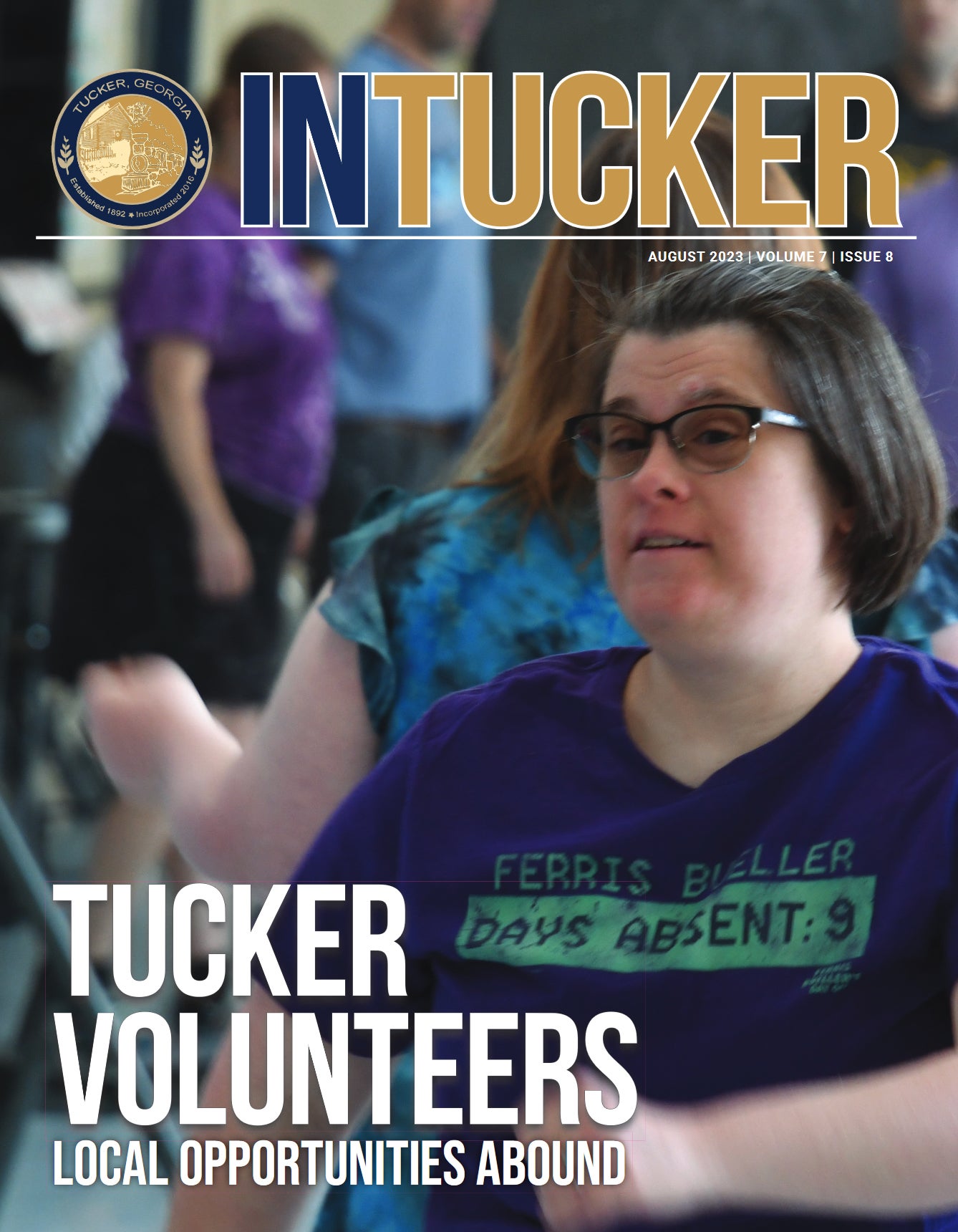 Cover of Aug 2023 InTucker magazine.