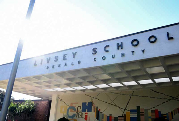 Outside of Livsey-sun school