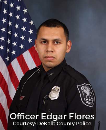 Portrait of Officer Edgar Flores