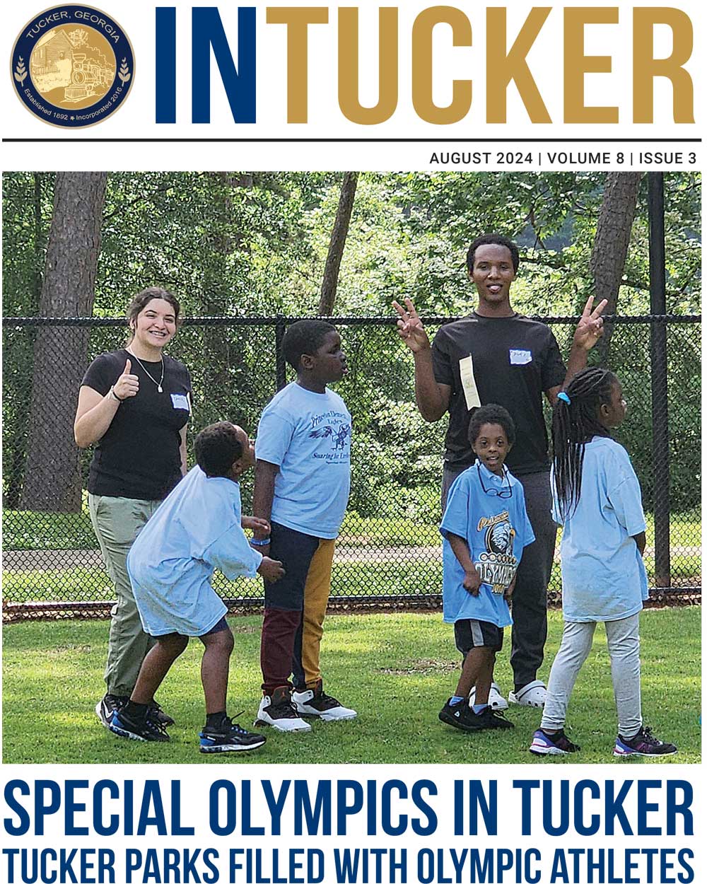 In Tucker magazine August 2024 Special Olympics in Tucker