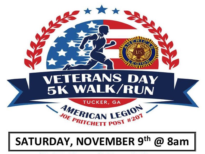 Tucker American Legion Post 207: 2nd Annual Veterans Day 5K Walk/Run