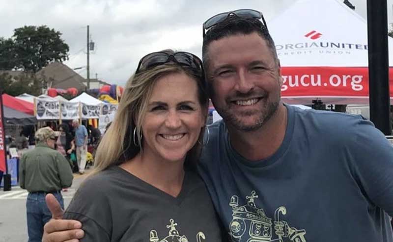 Karen and Art Wood at Taste of Tucker.