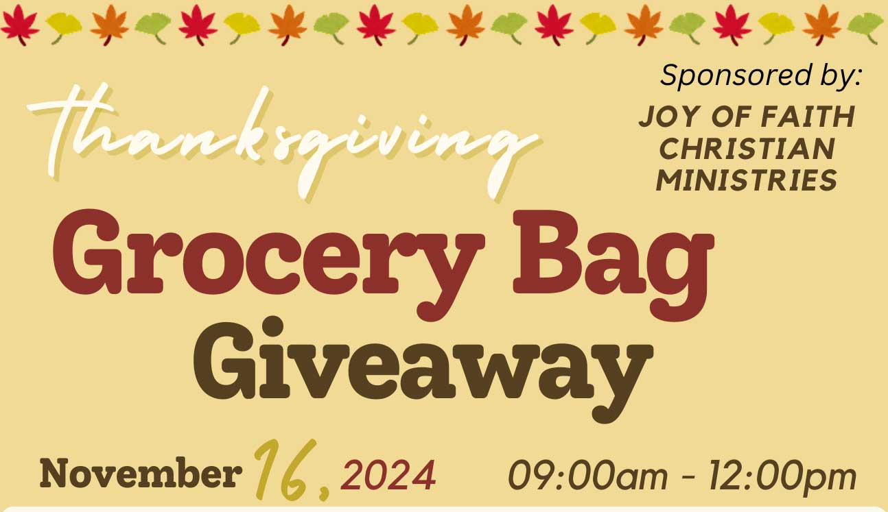 Thanksgiving Grocery Bag Giveaway